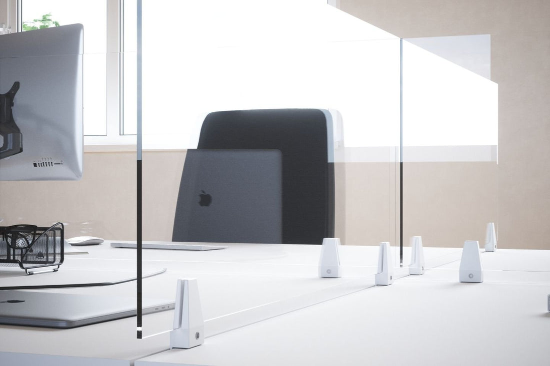 Équipez un espace de travail ou un commerce avec des séparateurs en Plexiglas - SC Mobilier
