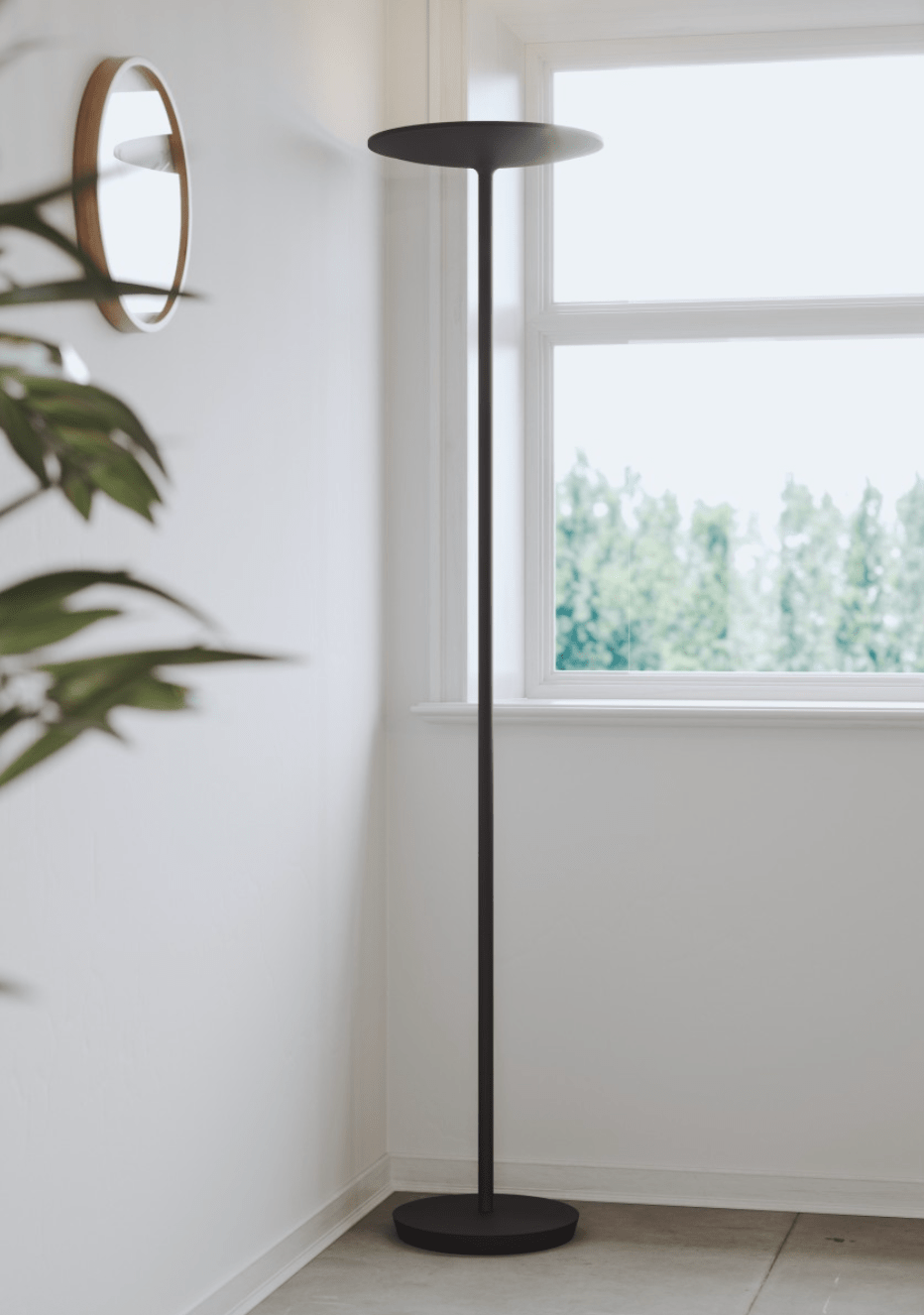 Lampadaire LED Slim Noir : Le Luminaire Design au Service de votre Confort - SC Mobilier