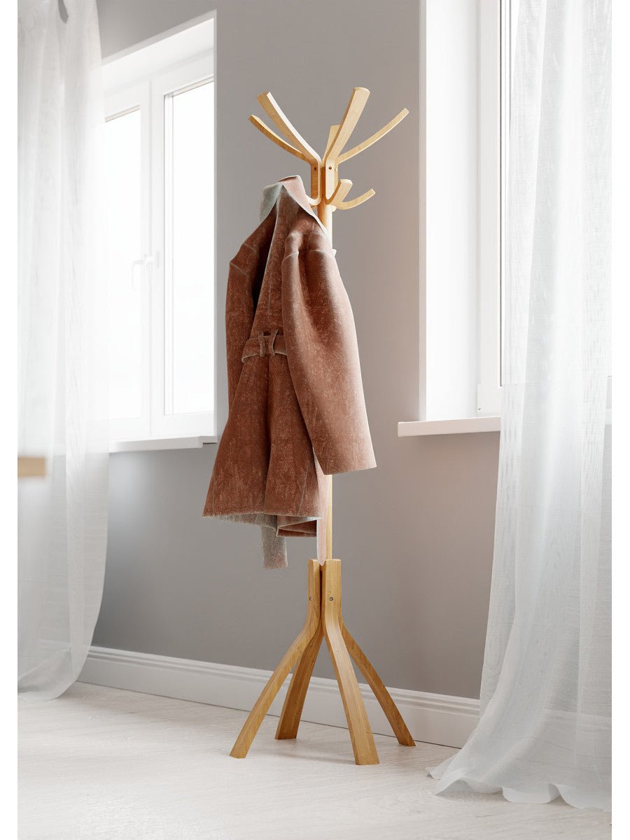 Le portemanteau en bois : l’élément clé pour structurer une entrée - SC Mobilier