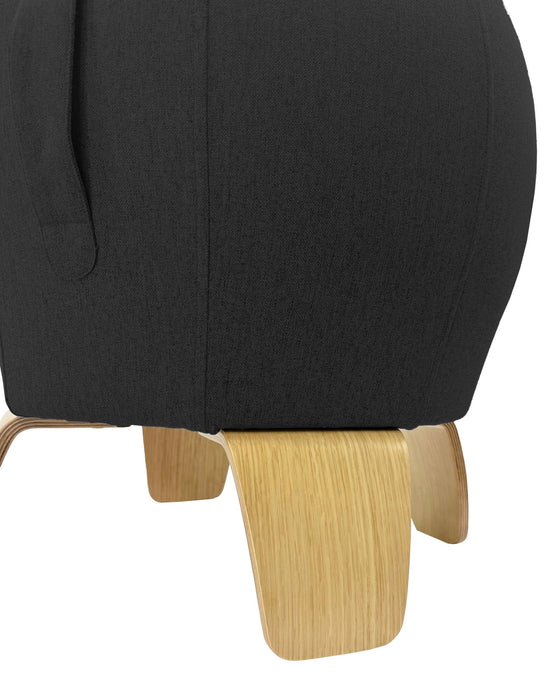 Ballon Ergonomique Loona Noir - SC Mobilier