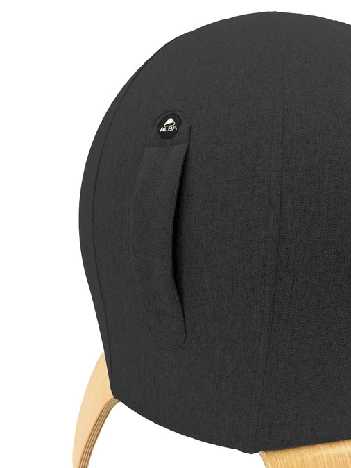 Ballon Ergonomique Loona Noir - SC Mobilier