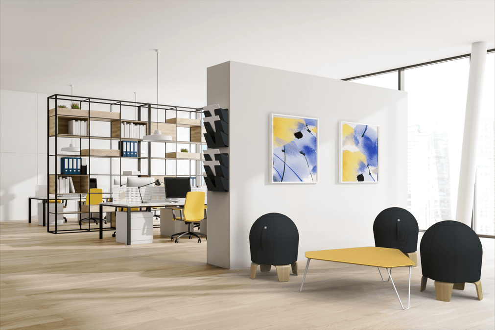 Ballon Ergonomique Loona Noir - SC Mobilier