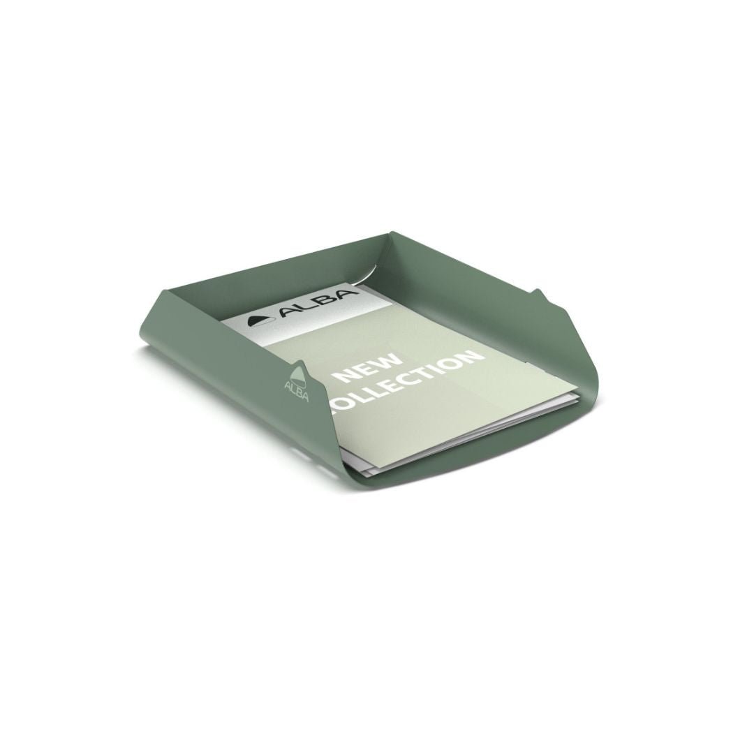 Corbeille à Courrier - Métal Vert - SC Mobilier