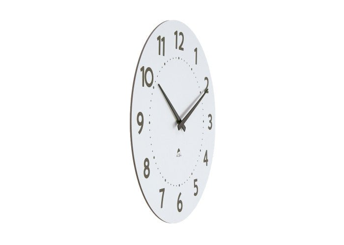 Grande Horloge Milena Murale Bois Blanc - SC Mobilier