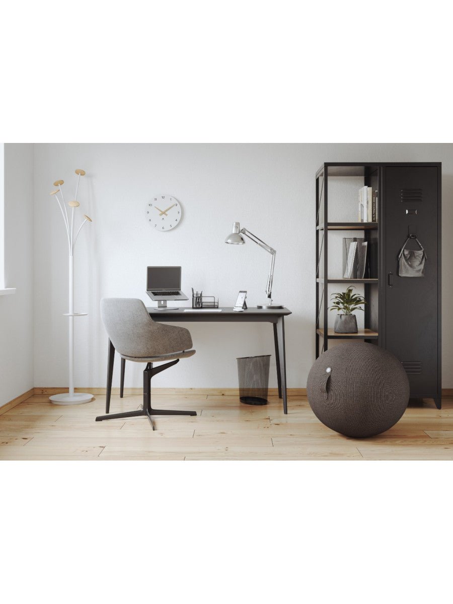 Horloge Milena Murale Bois - Blanc - SC Mobilier