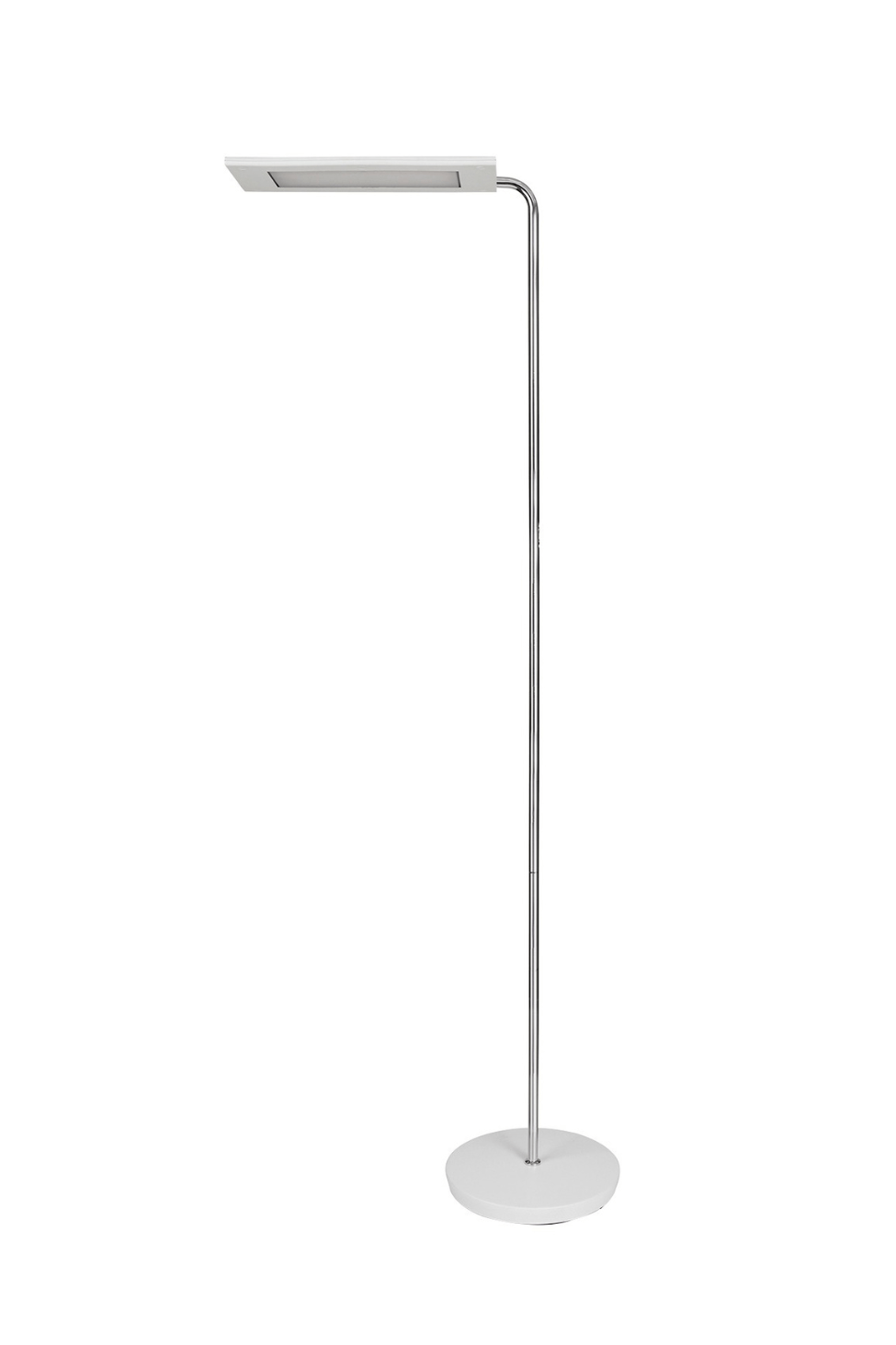 Lampadaire LED Tête Réversible - Blanc - SC Mobilier