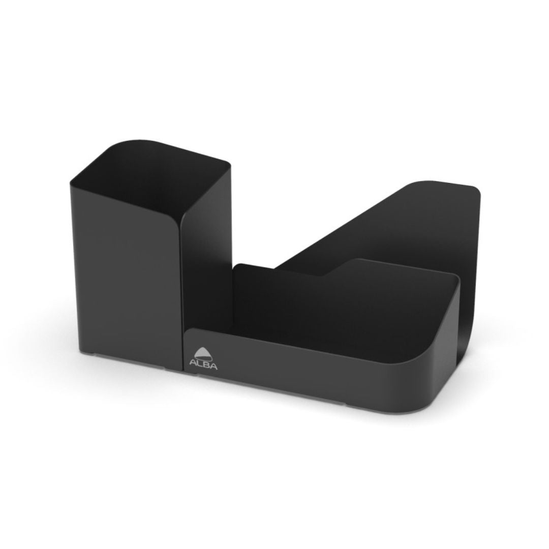 Organisateur Bureau 3 Compartiments - Métal Noir - SC Mobilier