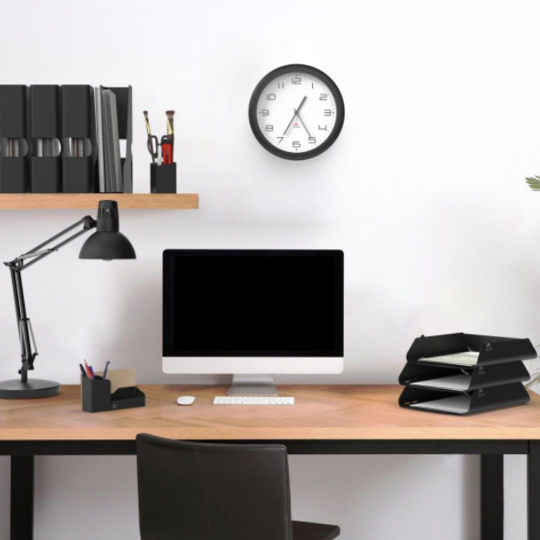 Porte Documents - Métal Noir - SC Mobilier