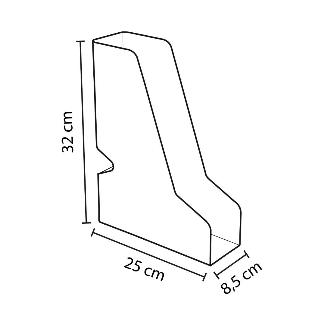 Porte Documents - Métal Terracotta - SC Mobilier