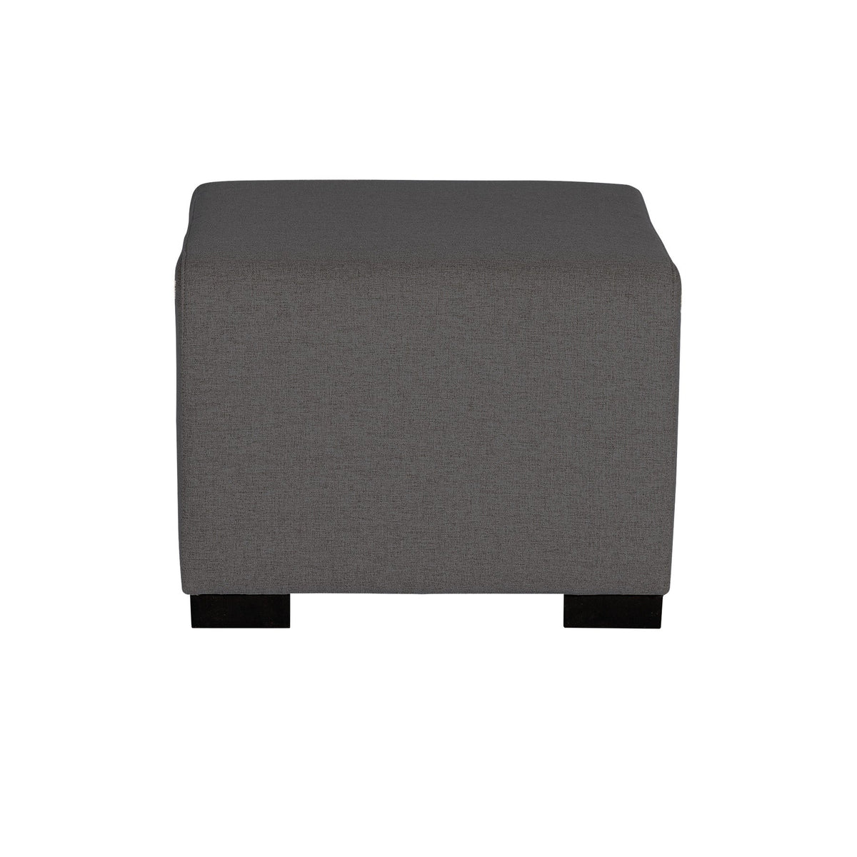 Pouf 1 Place Hizia - Gris Anthracite - SC Mobilier