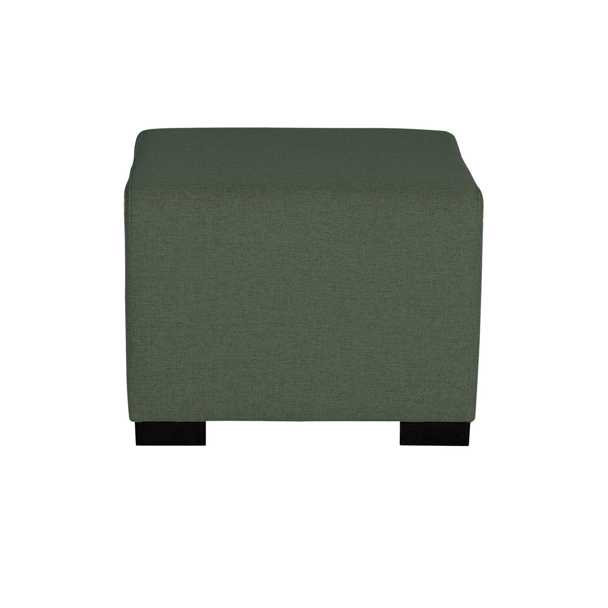 Pouf 1 Place Hizia - Vert Forêt - SC Mobilier