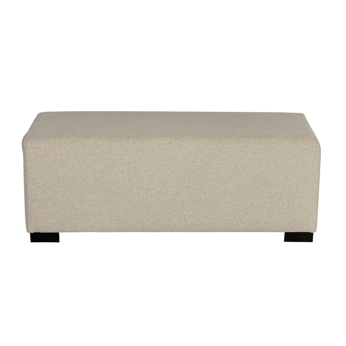 Pouf 2 Places Hizia - Beige Sahara - SC Mobilier