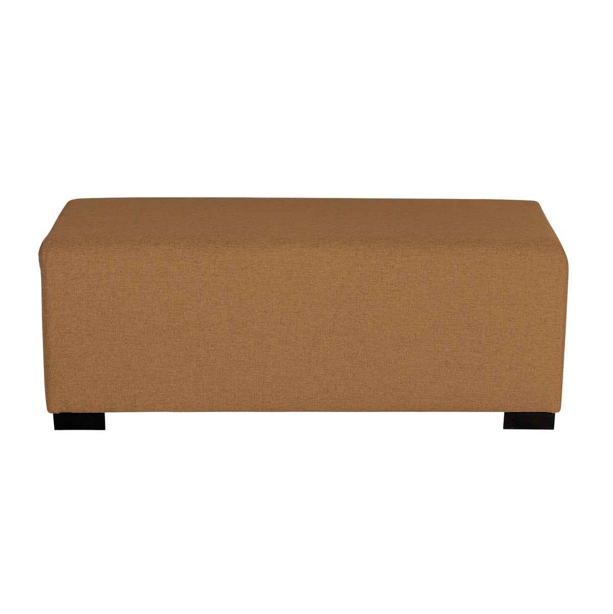 Pouf 2 Places Hizia - Terre de Sienne - SC Mobilier