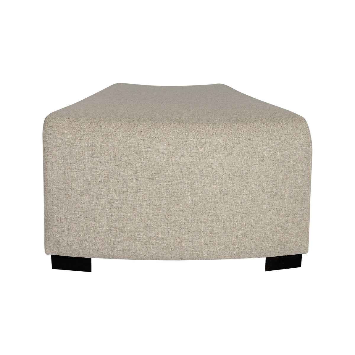 Pouf Angulaire Hizia - Beige Sahara - SC Mobilier