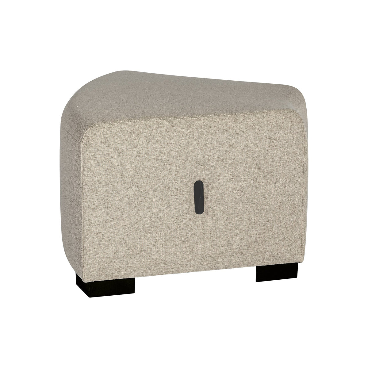 Pouf Angulaire Hizia - Beige Sahara - SC Mobilier