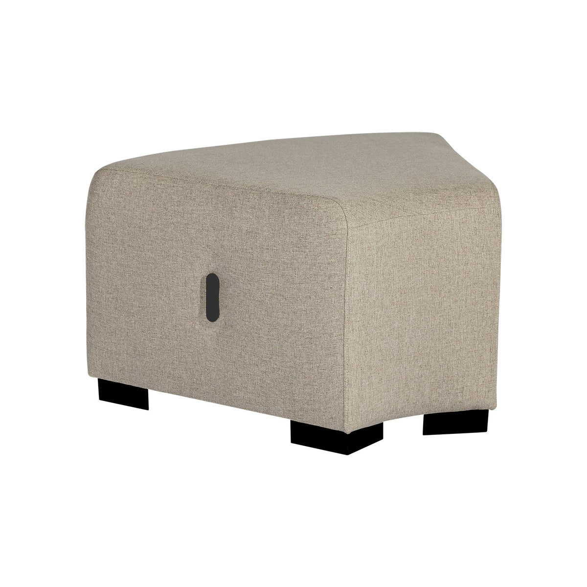 Pouf Angulaire Hizia - Beige Sahara - SC Mobilier