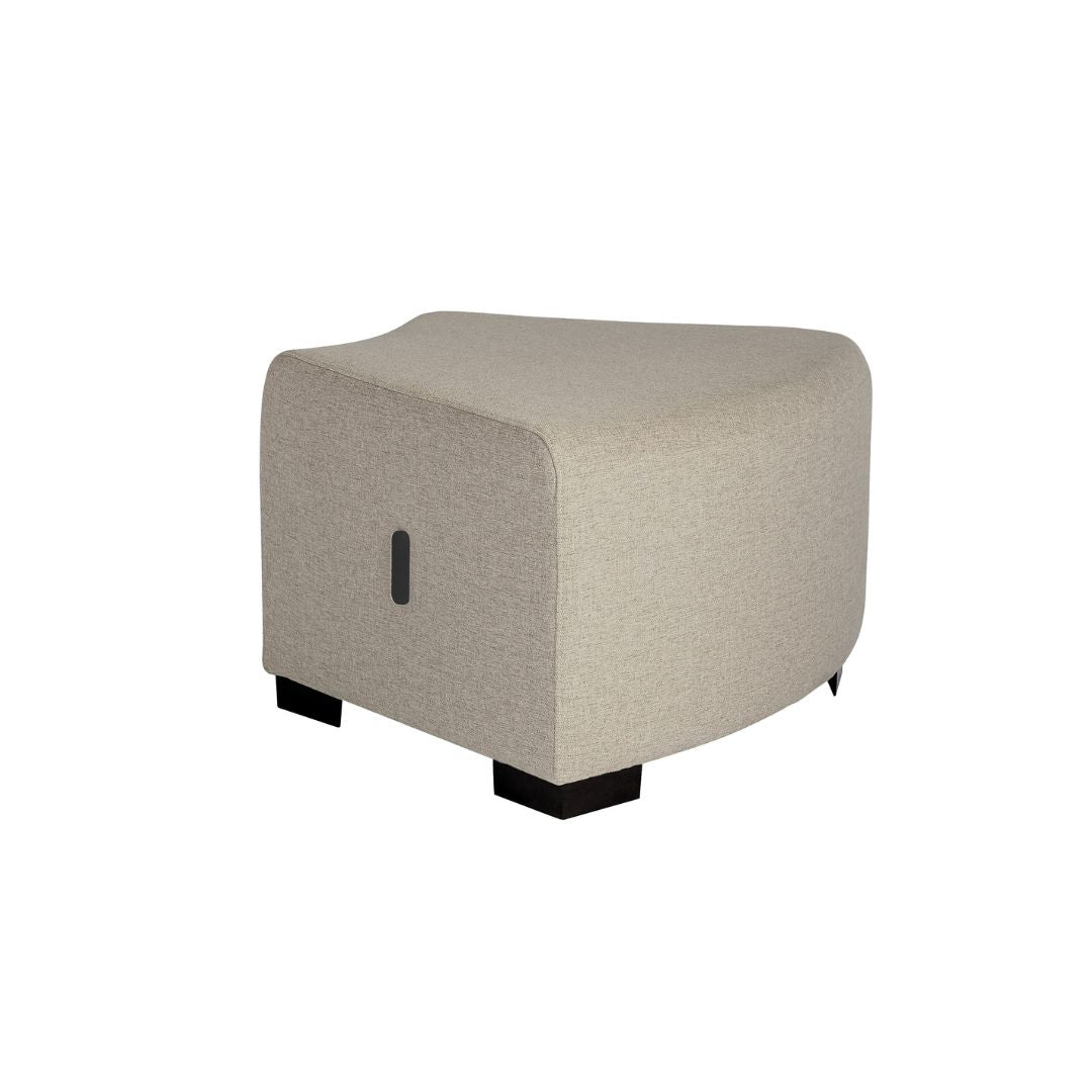 Pouf Angulaire Hizia - Beige Sahara - SC Mobilier