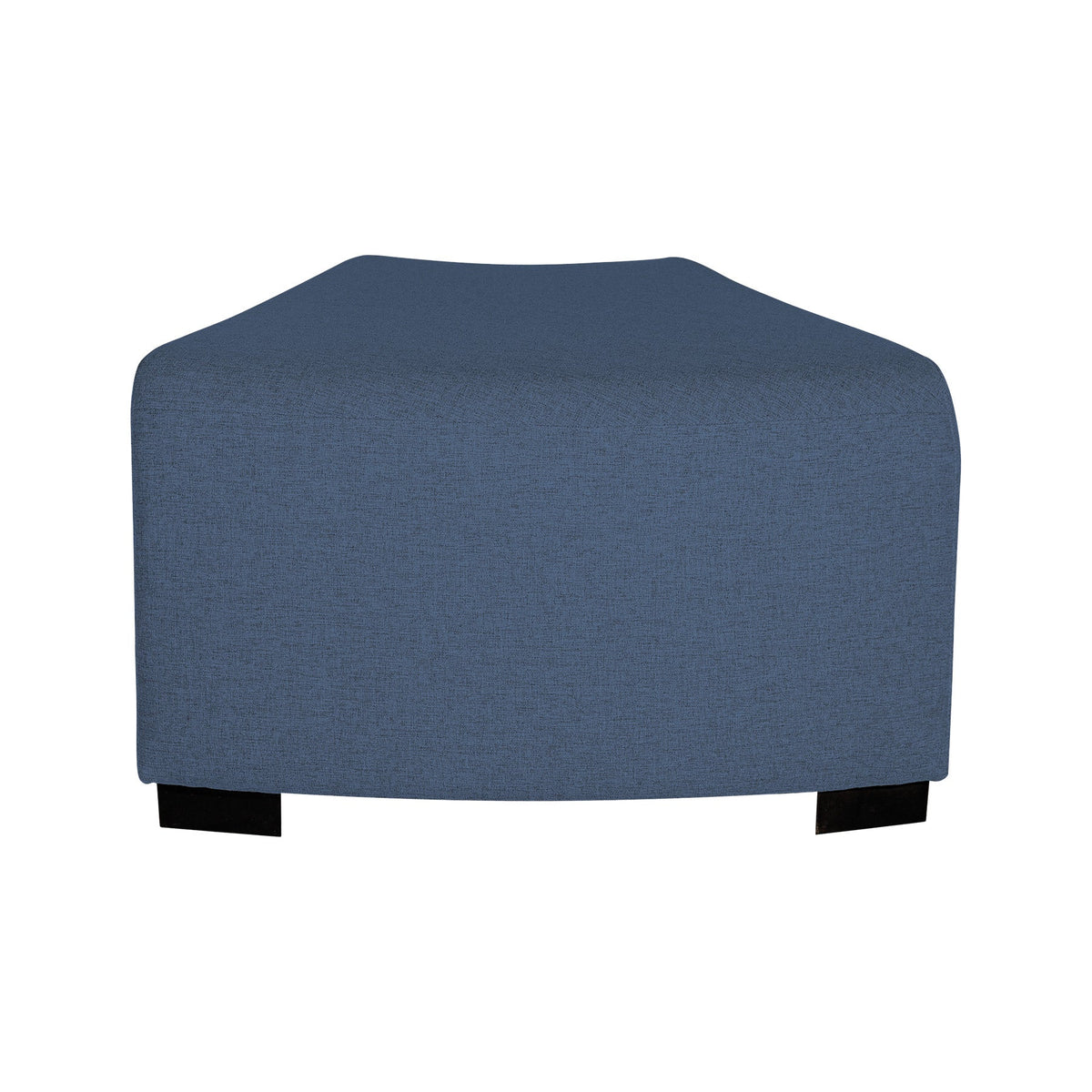 Pouf Angulaire Hizia - Bleu Denim - SC Mobilier