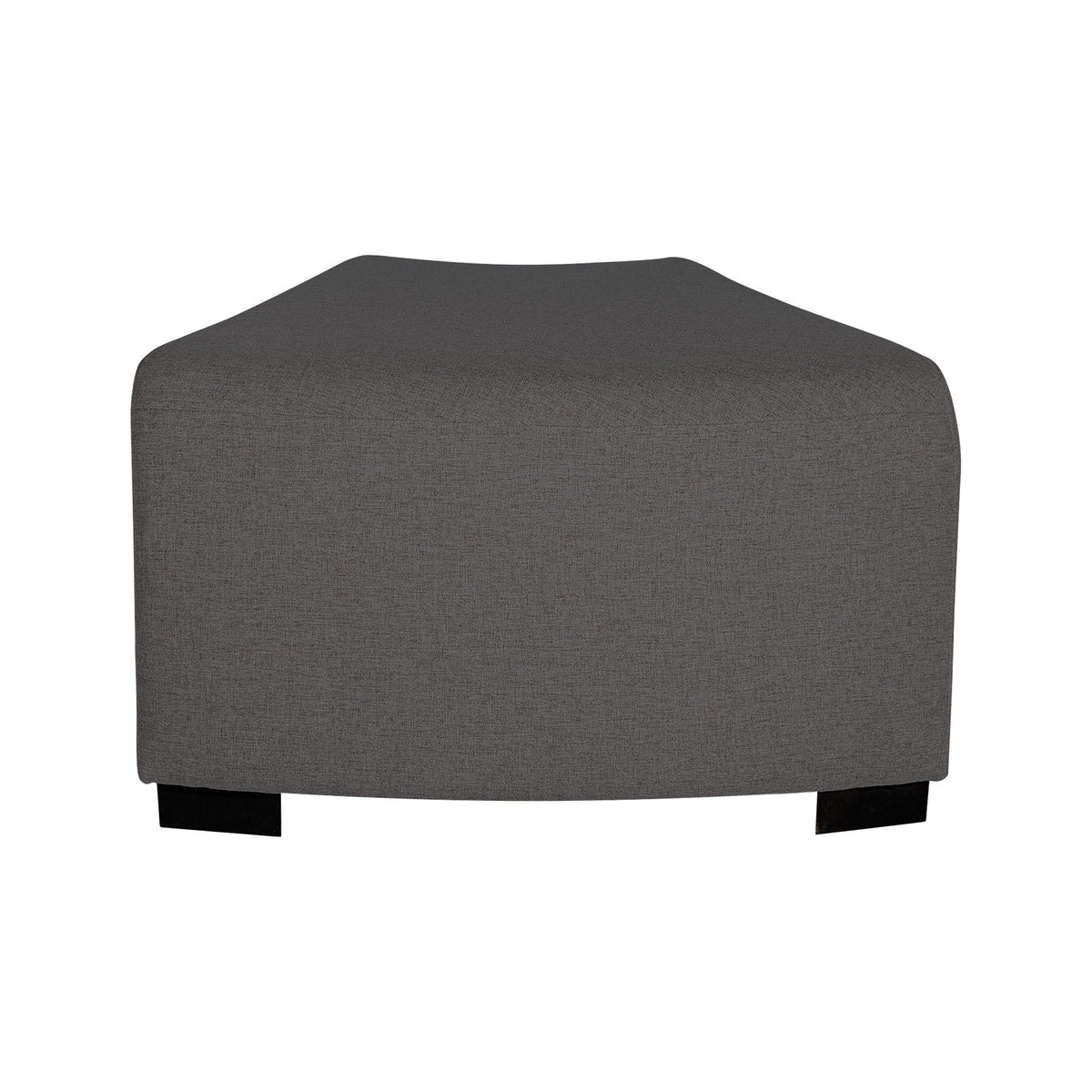 Pouf Angulaire Hizia - Gris Anthracite - SC Mobilier