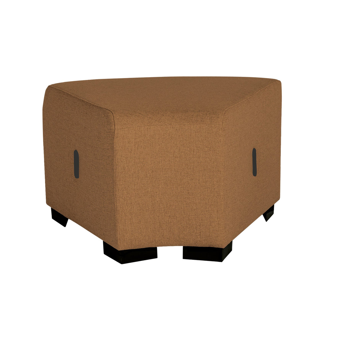 Pouf Angulaire Hizia - Terre de Sienne - SC Mobilier