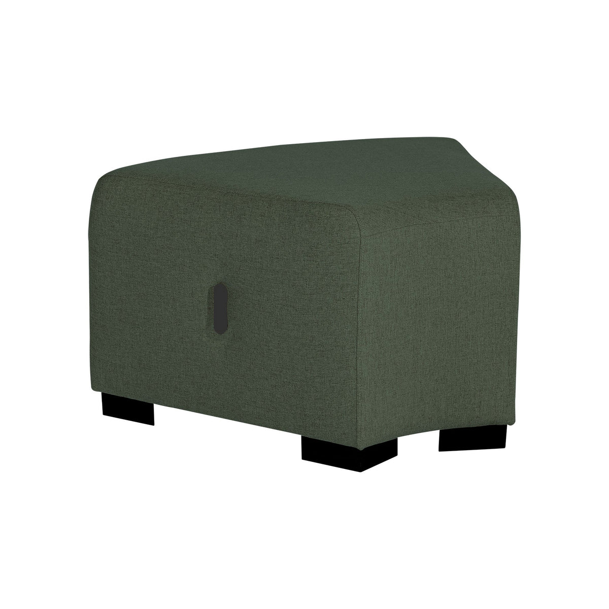 Pouf Angulaire Hizia - Vert Forêt - SC Mobilier