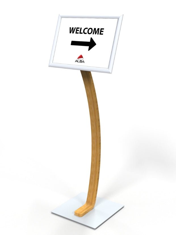 Présentoir d'Affichage A3 en Bois - SC Mobilier