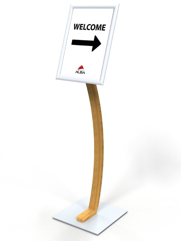 Présentoir d'Affichage A3 en Bois - SC Mobilier