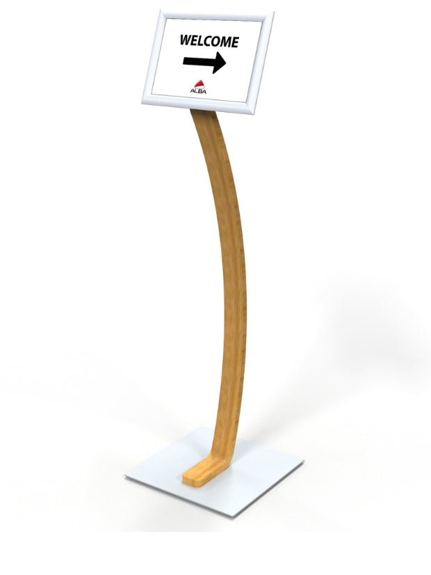 Présentoir d'Affichage A4 en Bois - SC Mobilier