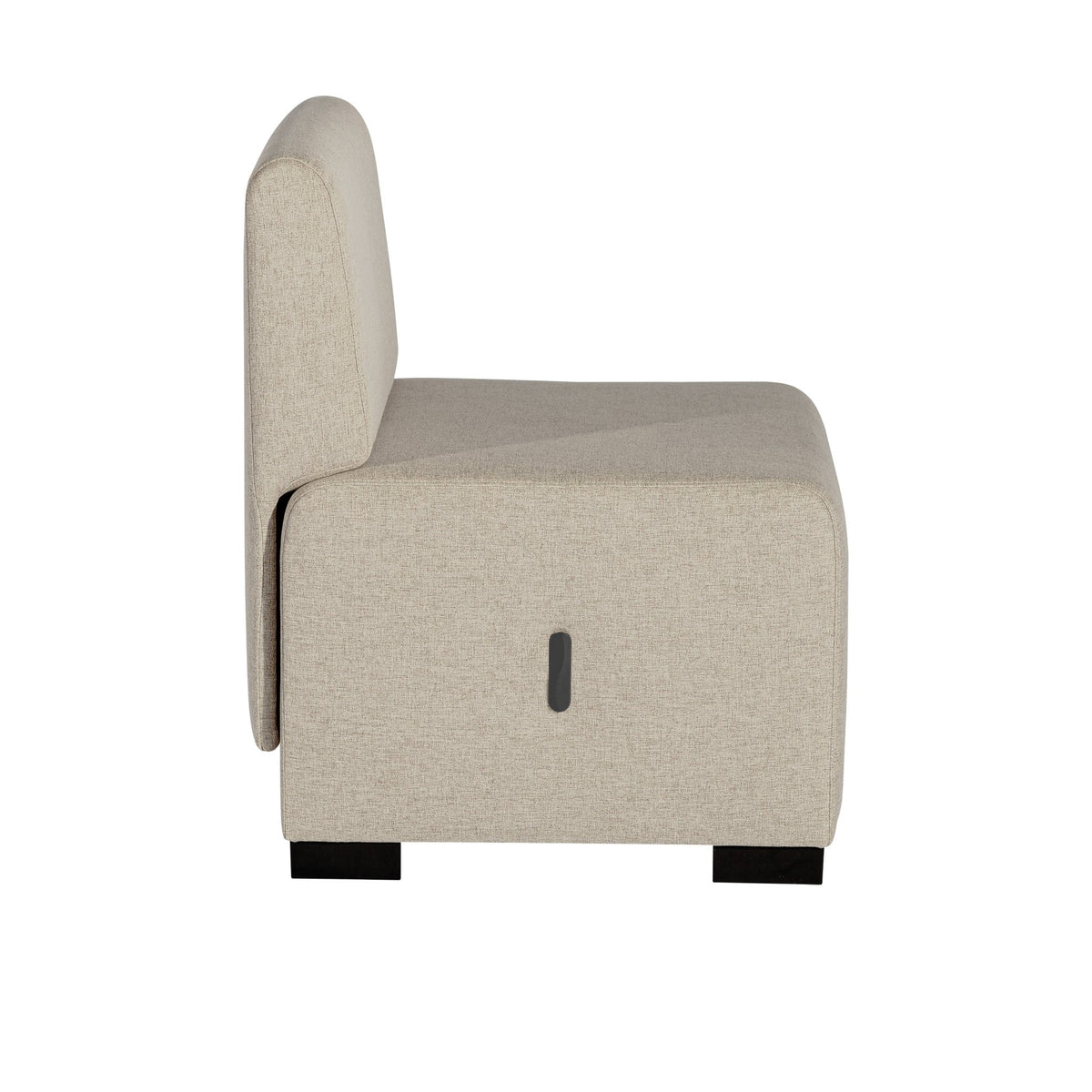 Siège 1 Place Hizia - Beige Sahara - SC Mobilier