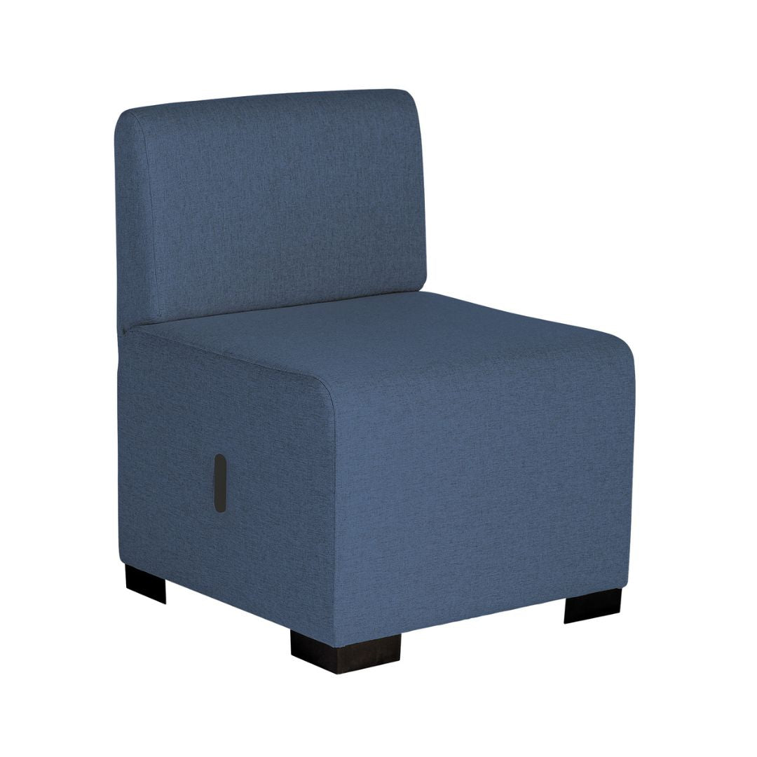 Siège 1 Place Hizia - Bleu Denim - SC Mobilier