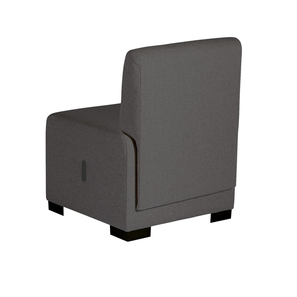 Siège 1 Place Hizia - Gris Anthracite - SC Mobilier