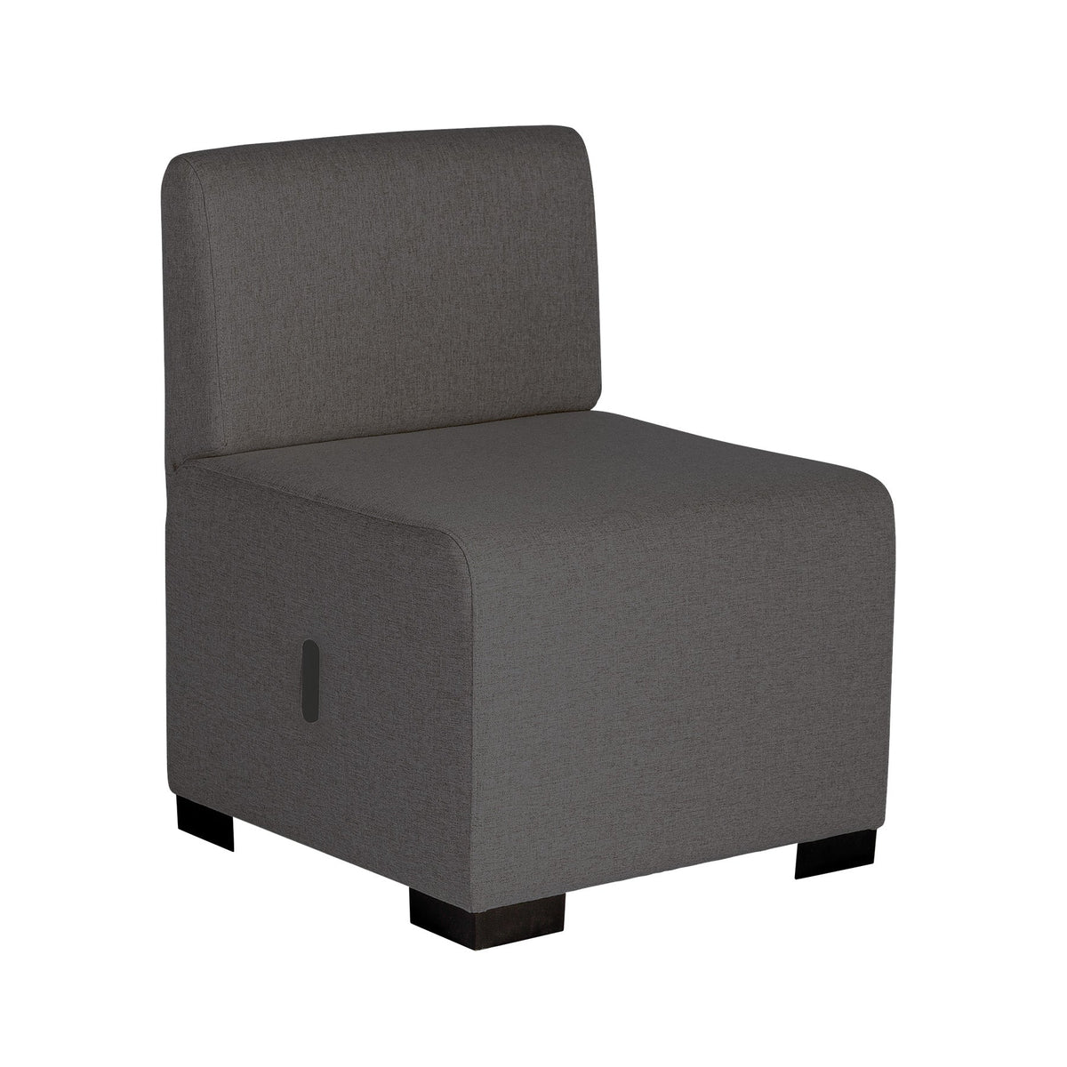 Siège 1 Place Hizia - Gris Anthracite - SC Mobilier