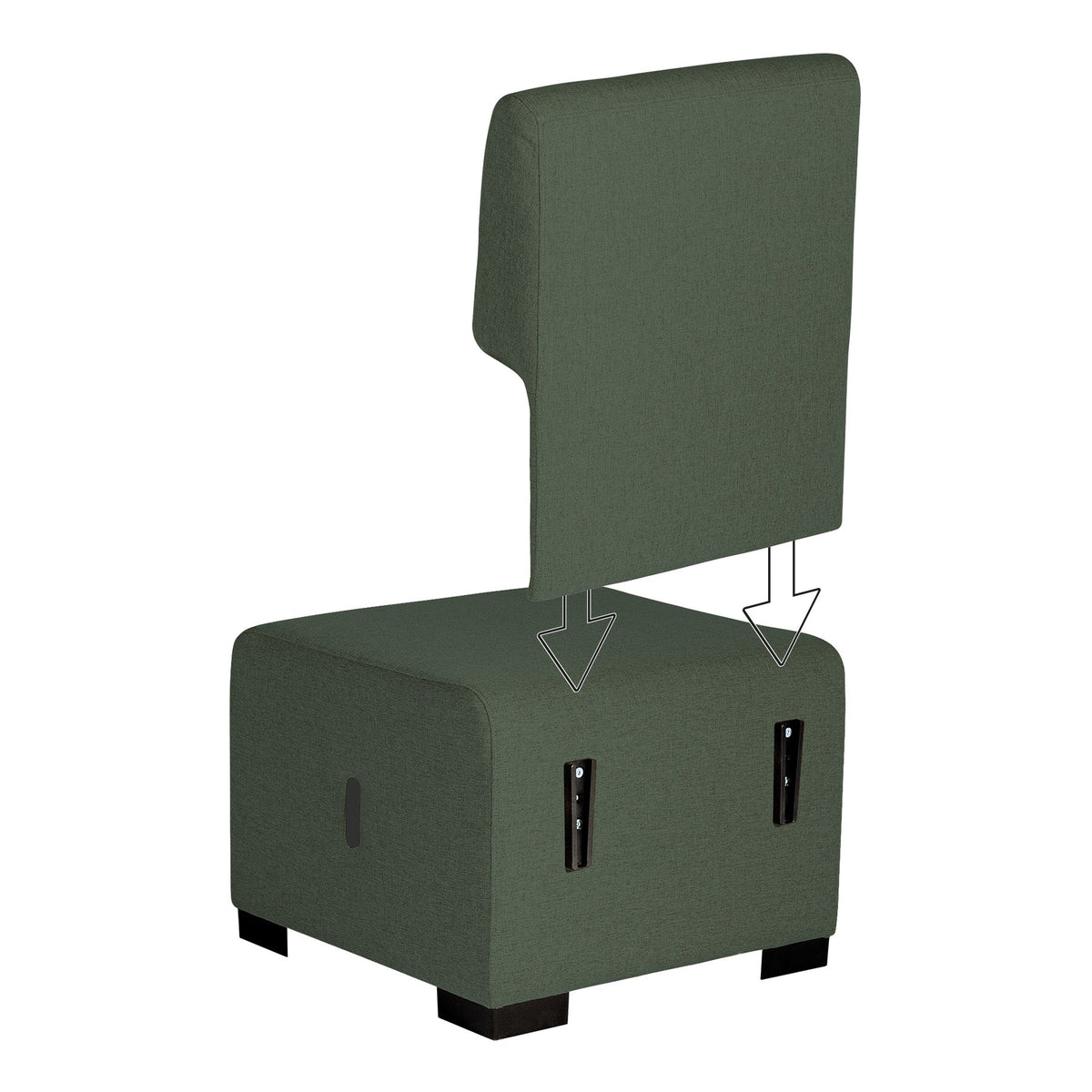 Siège 1 Place Hizia - Vert Forêt - SC Mobilier