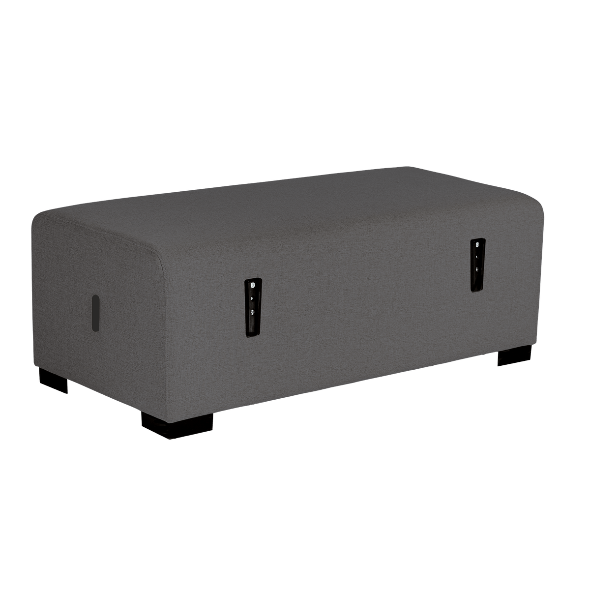 Siège 2 Places Hizia - Gris Anthracite - SC Mobilier