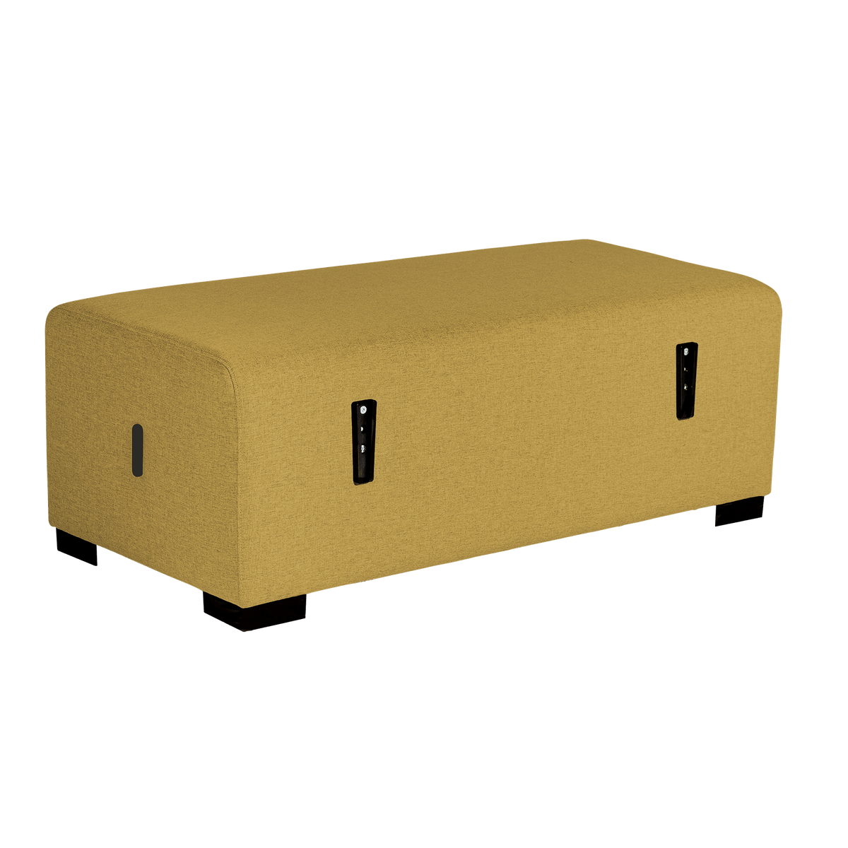 Siège 2 Places Hizia - Jaune Safran - SC Mobilier