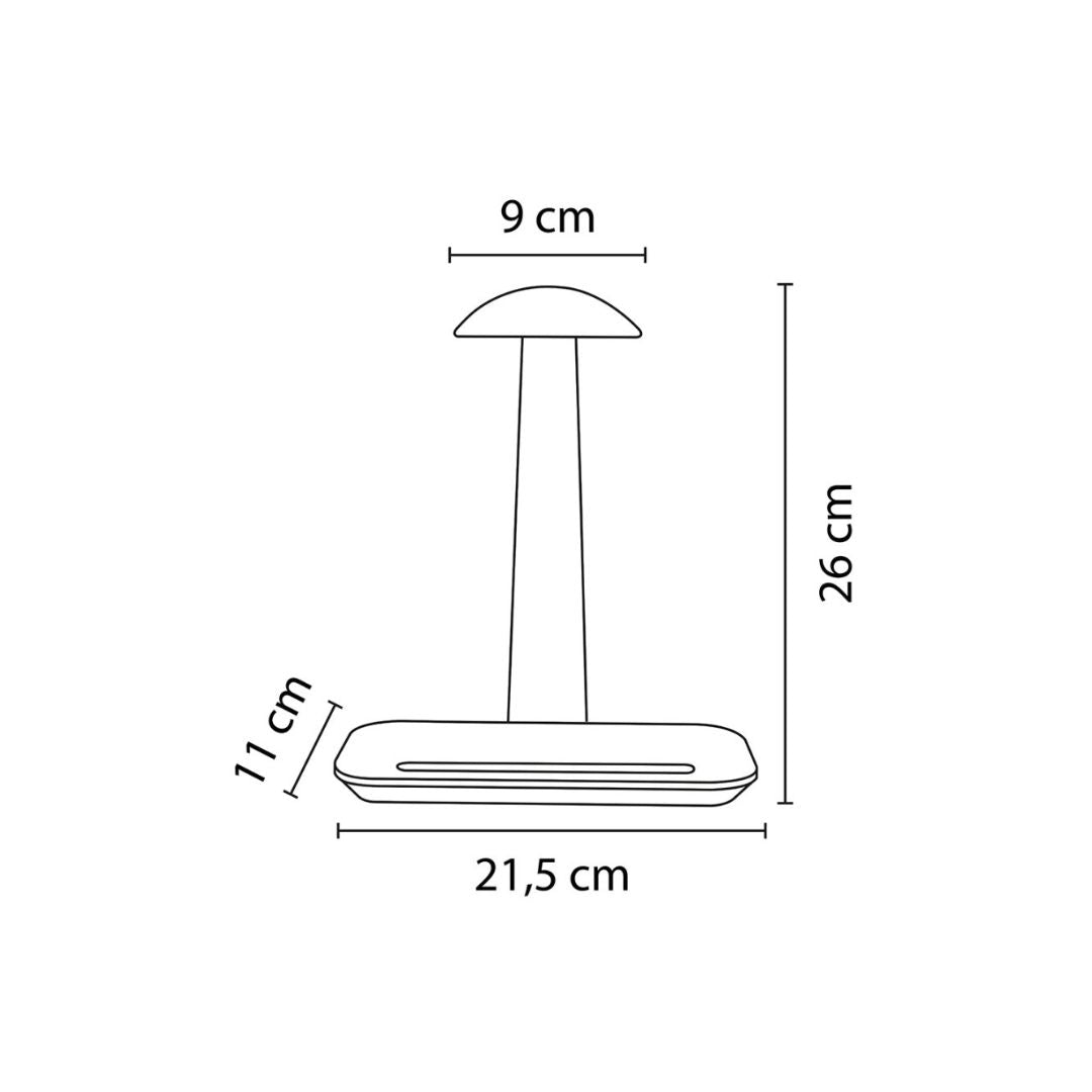 Support de Casque - Bois et Aluminium Noir - SC Mobilier