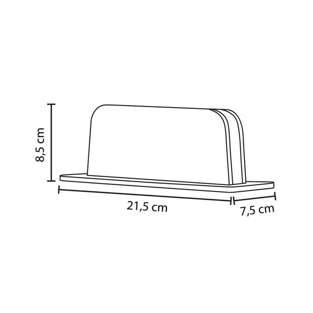Support Ordinateur/Tablette - Bois et Aluminium Noir - SC Mobilier