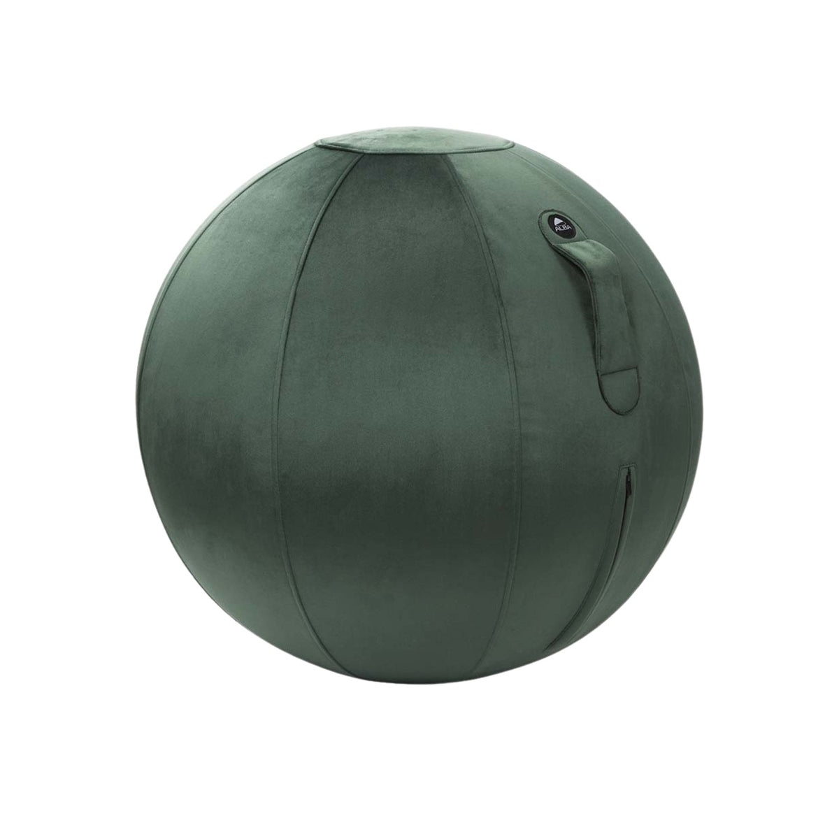 Swiss Ball Velours Vert - SC Mobilier
