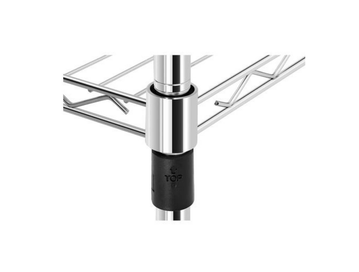 Étagère 5 Tablettes Métal chromé 120 cm - SC Mobilier