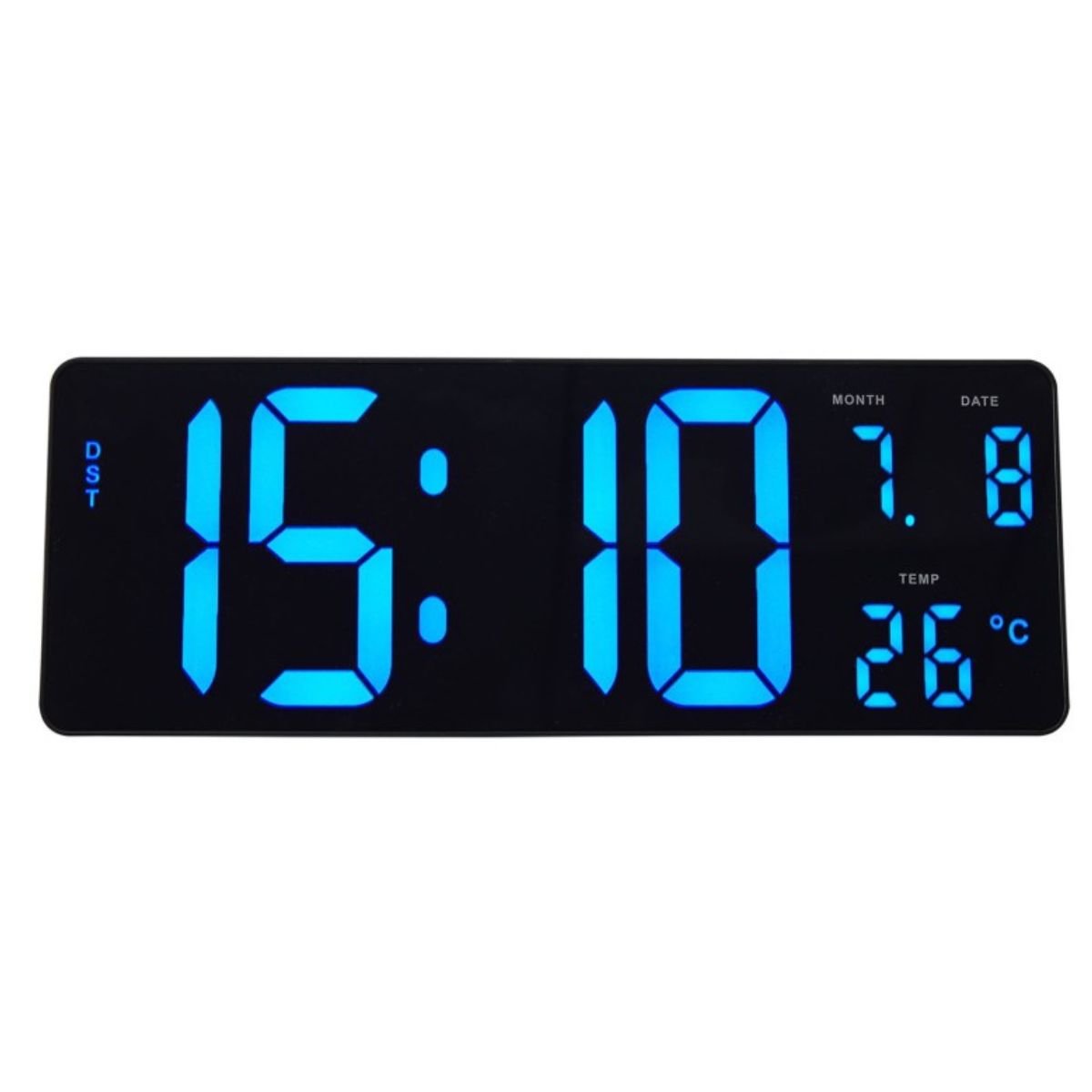 Horloge Digital LED Rectangle - SC Mobilier