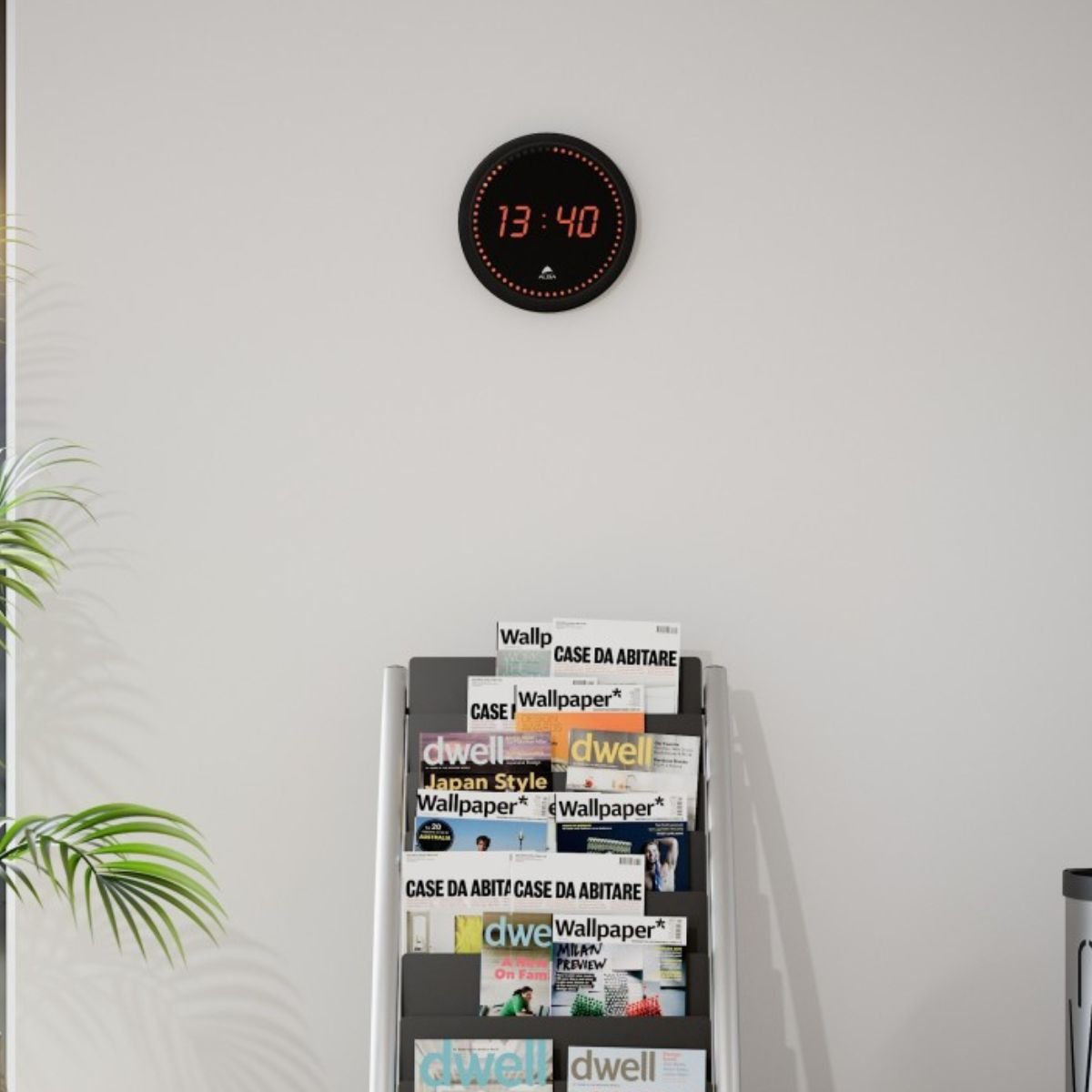 Horloge Digital LED Ronde - SC Mobilier