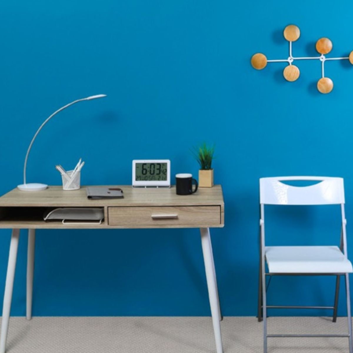 Horloge Digital Radio Pilotée - SC Mobilier