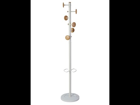 vidéo montage portemanteau sur pied music noir