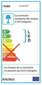 Lampadaire LED Design - Noir - SC Mobilier