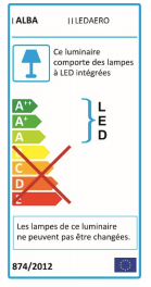 Lampe de Bureau LED Aéro - Noire - SC Mobilier