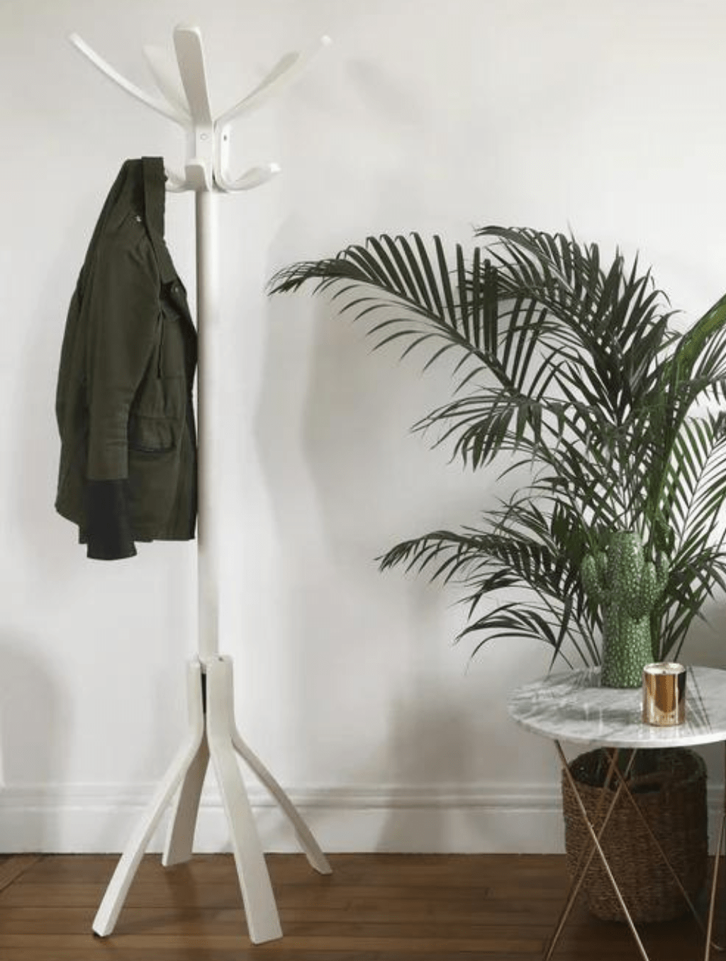 Portemanteau Café - Bois Blanc - SC Mobilier