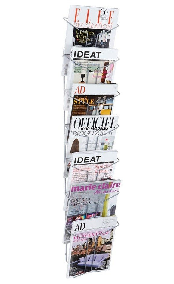 Présentoir Mural 7 Compartiments - SC Mobilier