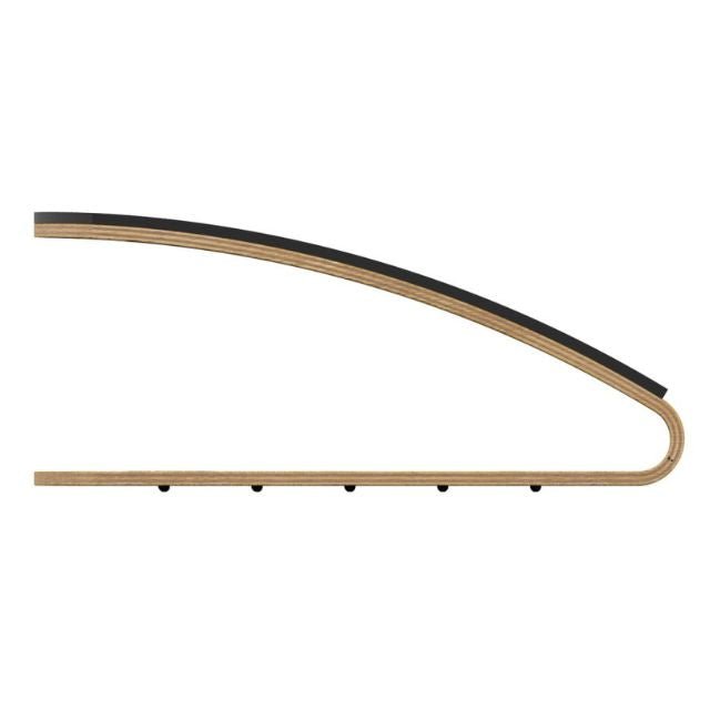 Repose Pied en Bois Naturel - Noir - SC Mobilier