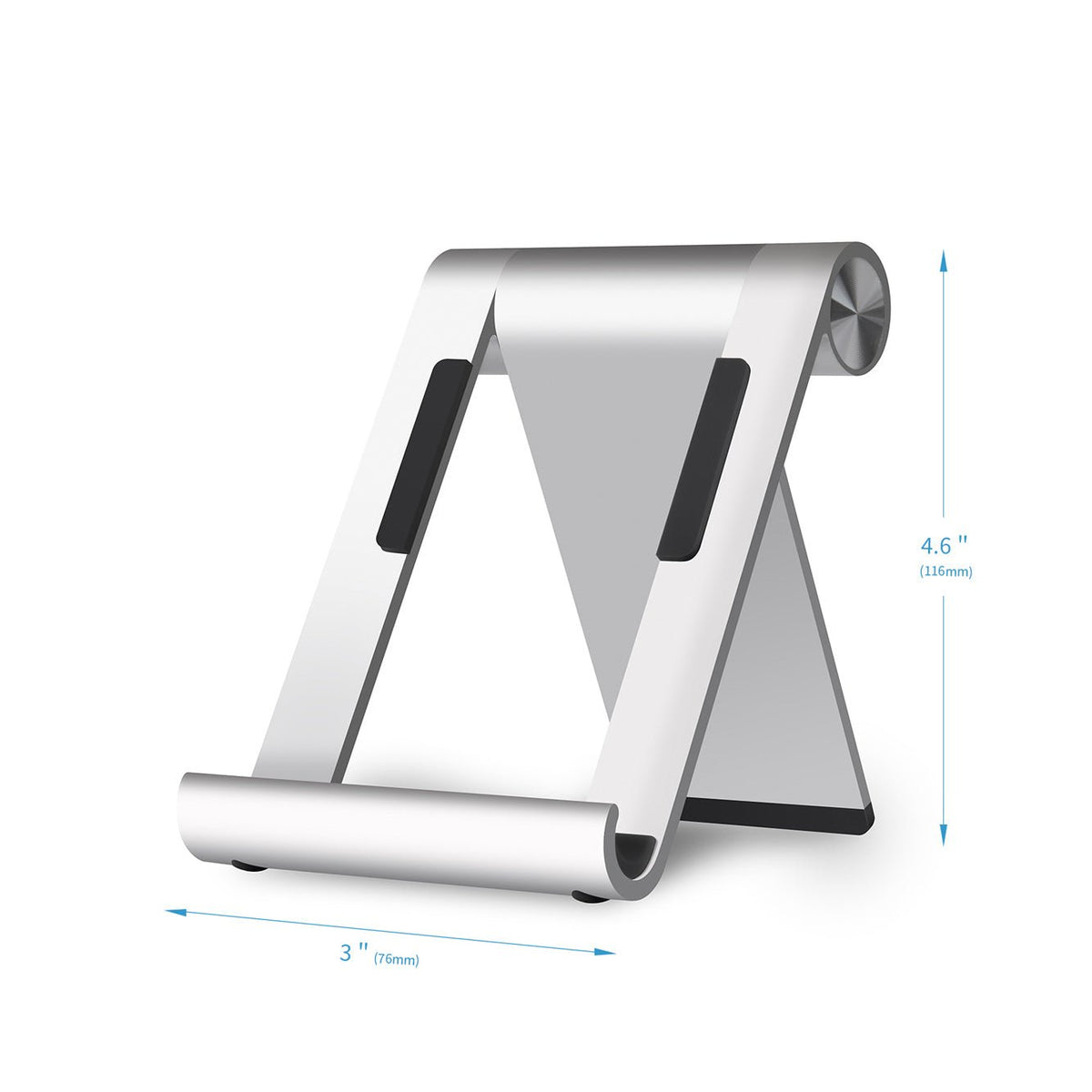 Support Tablette/Téléphone Portable - Aluminium - SC Mobilier