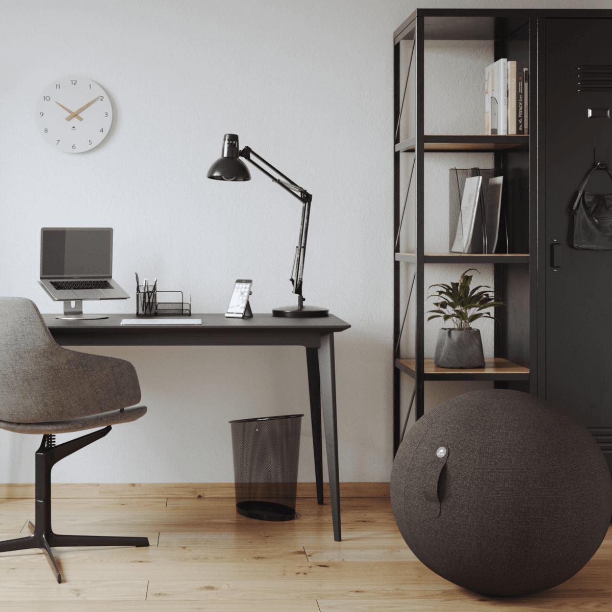 Swiss Ball Noir - SC Mobilier
